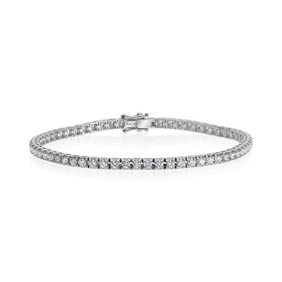 Pyramid Bracelet Of Diamonds